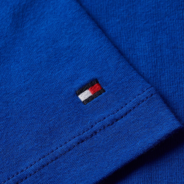 Koszulka damska basic Tommy Hilfiger WW0WW40276 L Granatowa (8720645361312) - obraz 6