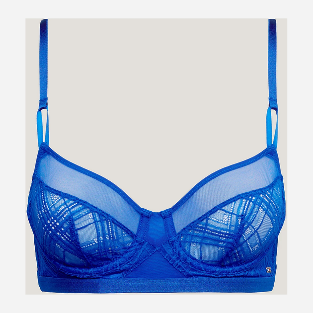 Biustonosz damski bandeau Tommy Hilfiger UW0UW04860C66 85B Granatowy (8720645422013) - obraz 5