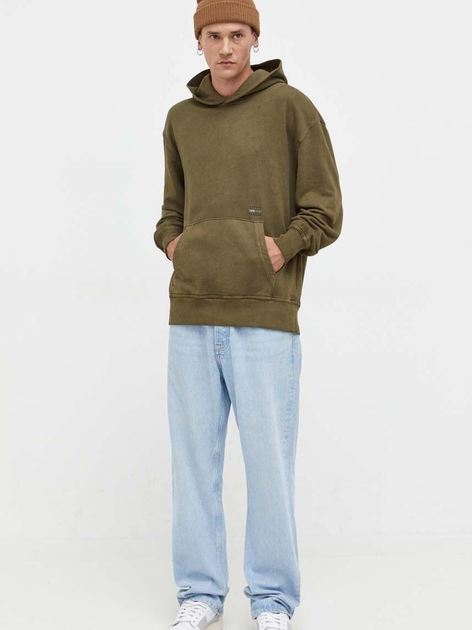 Худі чоловіче Tommy Jeans DM0DM17809 XL Зелене (8720645035633) - зображення 3