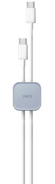 Набір органайзерів Uniq Pod для кабелю самоклеючі, магнітні 8 шт. Сині (8886463684986) - зображення 1