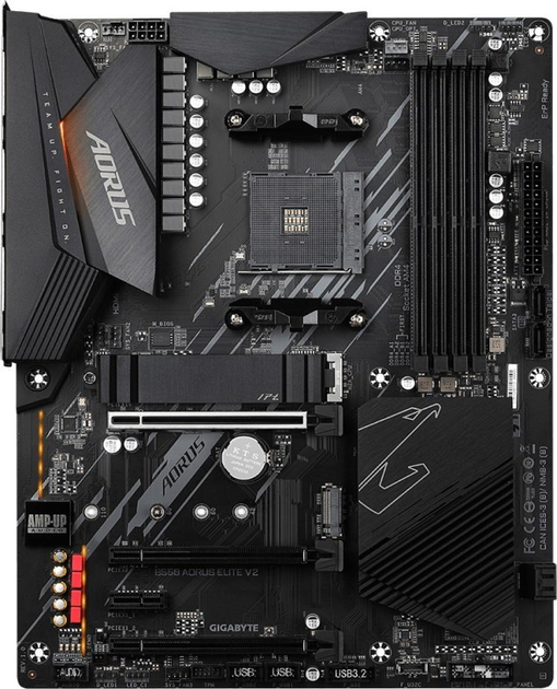 Płyta główna Gigabyte B550 AORUS ELITE V2 (AM4, AMD B550, PCI-Ex16) - obraz 1