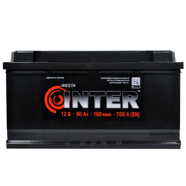 Автомобильный аккумулятор INTER (L5) 90Ah 700A L+ – фото, отзывы ...