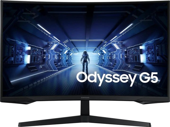 Monitor 31.5" Samsung Odyssey G5 32 (LC32G53TQBUXEN) - obraz 1