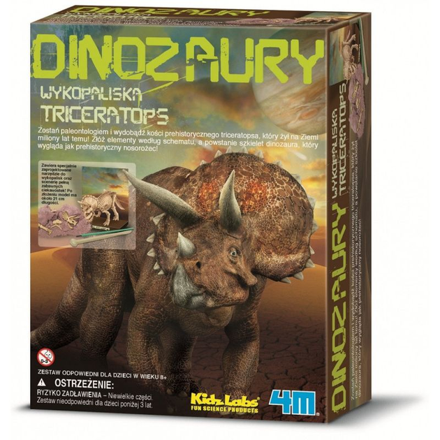 Zestaw naukowy Russell Wykopaliska - Triceratops (5903794100282) - obraz 1