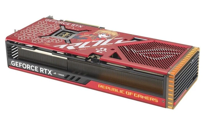 Відеокарта GeForce RTX 4090 24GB GDDR6X ROG Strix OC EVA-02