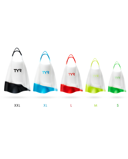 Ласти короткі TYR Hydroblade Fins, Green, S, Green - изображение 5