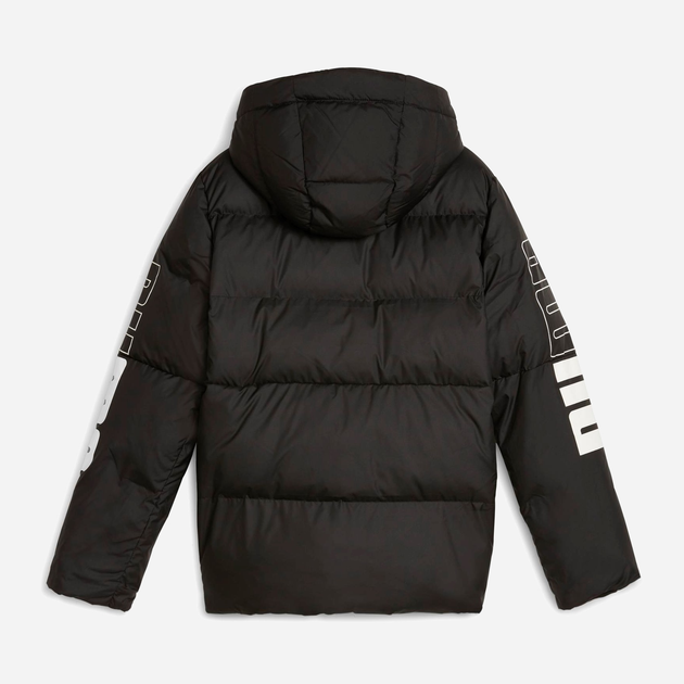 Puma black hooded outlet jacket