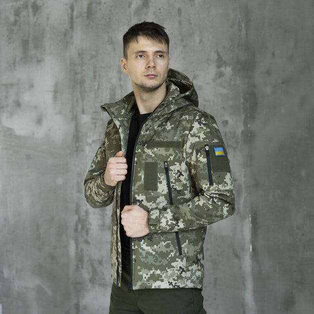 Куртка Pobedov Motive с липучками Пиксель S OWku1 551Spx - изображение 2