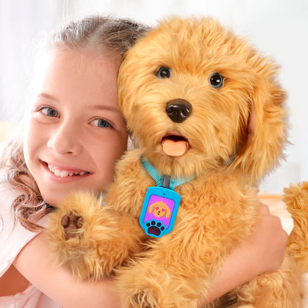Интерактивная игрушка My Fuzzy Friends Лабрадудель Moji