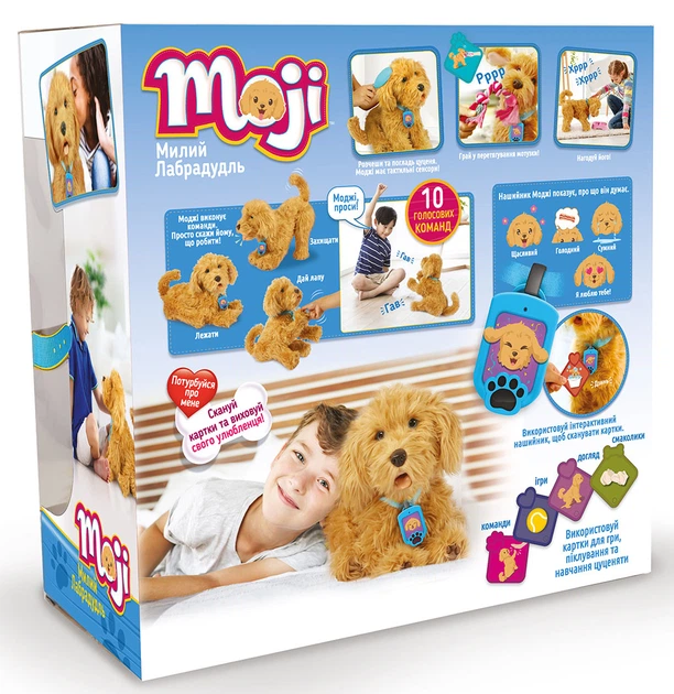 Інтерактивна іграшка My Fuzzy Friends Лабрадудель Moji (українська