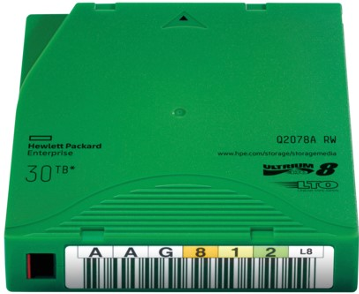 Дата-картридж HP LTO-8 Ultrium 8 RW 30TB (Q2078A) - зображення 3
