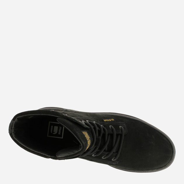 Чоловічі черевики високі G-Star Raw Noxer Hgh Nub 2242-020814-0999 43 Чорні (8720656156617) - зображення 7