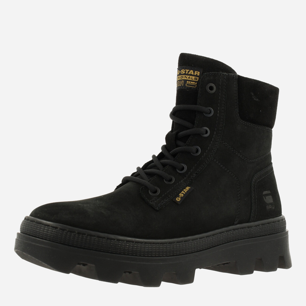 Trapery męskie zamszowe G-Star Raw Noxer Hgh Nub 2242-20814-0999 45 Czarne (8720656156631) - obraz 4