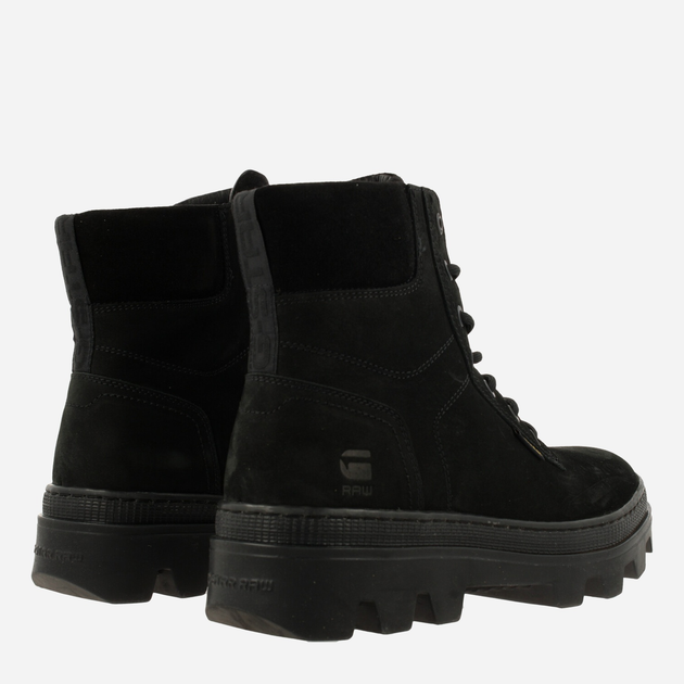 Trapery męskie zamszowe G-Star Raw Noxer Hgh Nub 2242-20814-0999 45 Czarne (8720656156631) - obraz 10