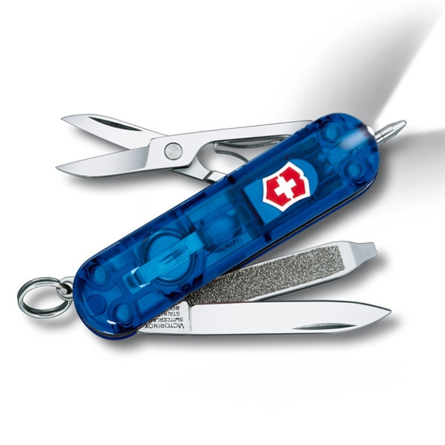 Складаний ніж Victorinox Signature Sapphire кишеньковий - зображення 1