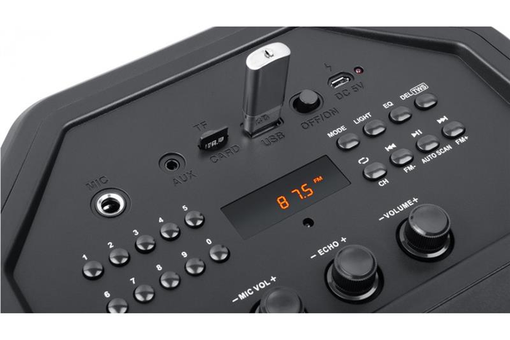 Акустична система REAL-EL X-757 Black - зображення 2