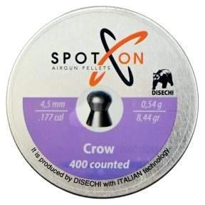 Пули для пневматики Spoton Crow 0.54 гр кал.4.5мм 400шт (050849) - изображение 1