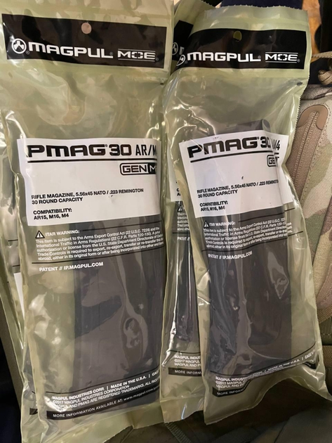 Магазин на 30 патронів Magpul GEN M2 MOE кал. 5.56 X 45 мм (1713) - зображення 1