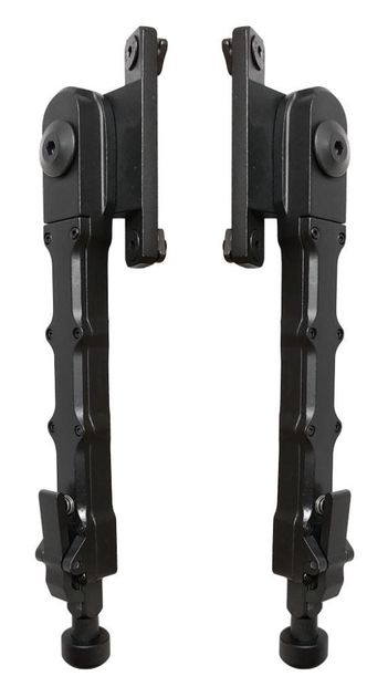 Сошки для гвинтівок Buvele V9 на M-LOK 18.4 - 22.9 см швидкознімні для АК (1805) - зображення 1