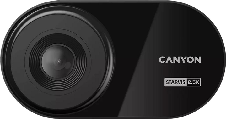 Відеореєстратор Canyon DVR25 WQHD 2.5K 1440p Wi-Fi Black (CND-DVR25) - зображення 1