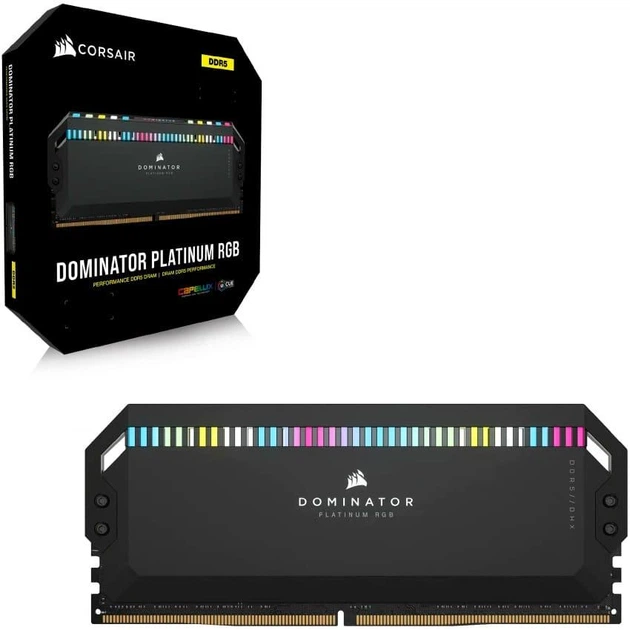 Модуль пам'яті Corsair DDR5 64GB (2x32) 6000MHz DOMINATOR PLATINUM