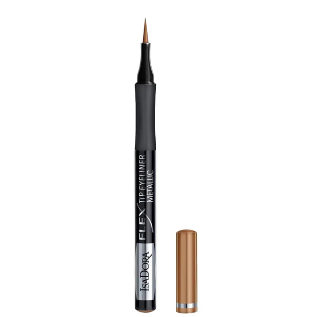Eyeliner Isadora Flex Tip Metallic 92 Copper 1 ml (7317851228921) - obraz 1