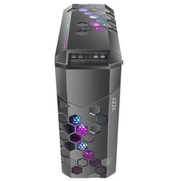 Корпус AZZA ATX W/O PSU STORM CSAZ-6000ARGB/B (CSAZ-6000ARGB/B) Без БЖ - зображення 2