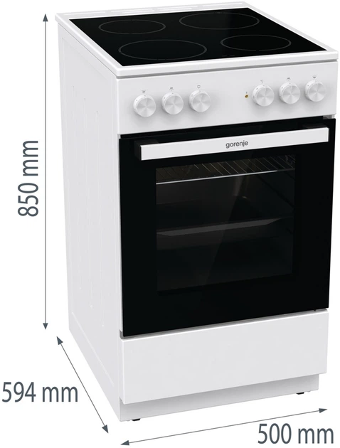 Kuchenka elektryczna Gorenje GEC5A21WG-B - obraz 14