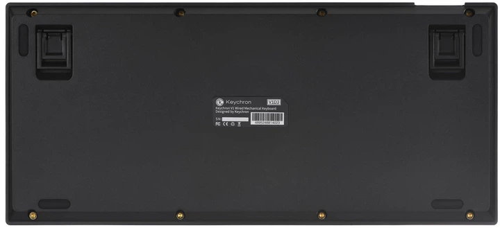 Клавіатура Keychron V1 84 Key QMK Gateron G PRO Red Hot-Swap RGB