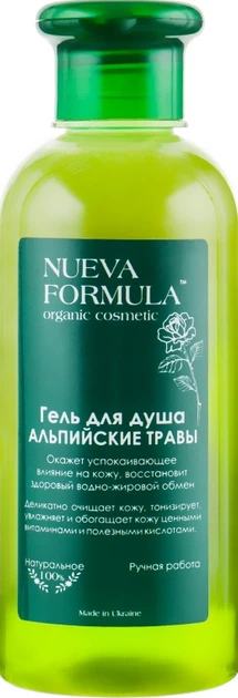 Гель для душу "Альпійські трави" - Nueva Formula 250ml (614767-31156429) - Фото 3 Гель для душу "Альпійські трави" - Nueva Formula 250ml (614767-31156429) - зображення 3