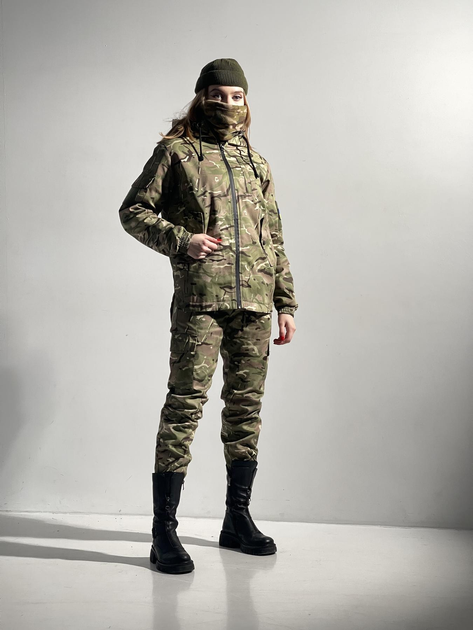 Зимовий костюм 'Terra Hot' мультикам жіночий + бафф хакі та рукавички XL - зображення 1
