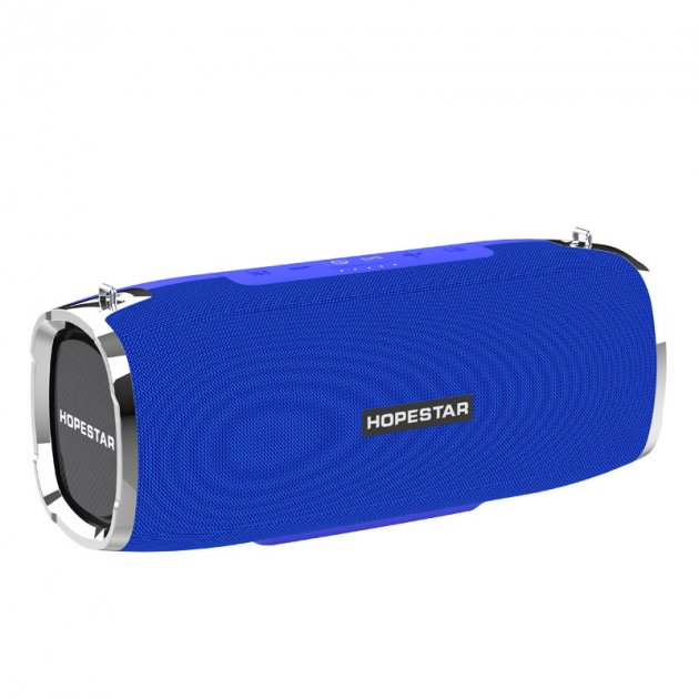 Мощная портативная bluetooth колонка Sound System A6 Hopestar USB Blue ...