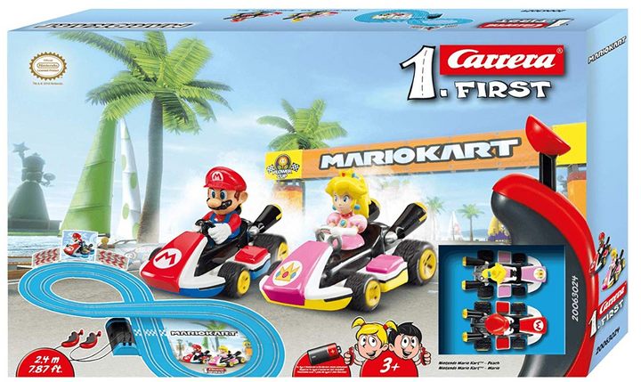 Перегоновий трек Carrera First Race Track Nintendo Mario Vs Peach 2.4 м (63024) (4007486630246) - зображення 1