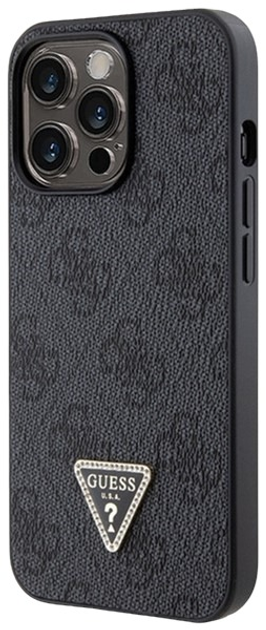 Панель Guess Crossbody Metal Logo для Apple iPhone 13/13 Pro Black (3666339146740) - зображення 1