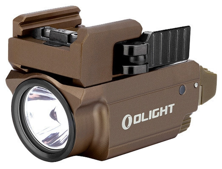 Підствольний ліхтар на зброю з ЛЦУ Olight Baldr Mini Desert Tan - зображення 1