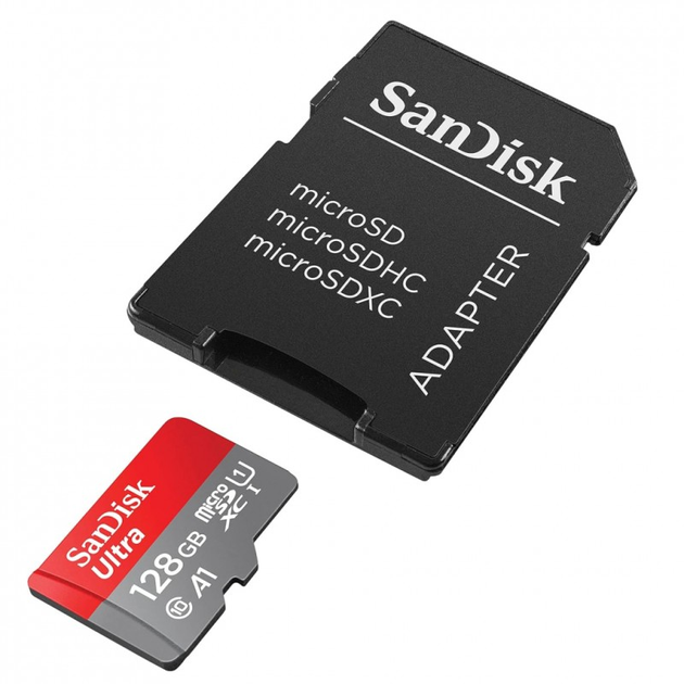 Карта памяти SanDisk 128GB microSD class 10 UHS-I Ultra (SDSQUAB-128G-GN6MA) (160312) - изображение 2