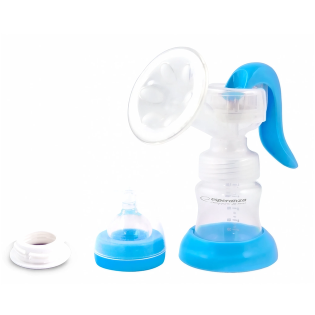 Молоковідсмоктувач Esperanza ECM002B BEBE механічний Блакитний - зображення 2
