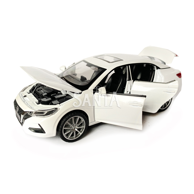 Іграшкова машинка металева Nissan Sylphy, нісан, білий, звук, світло, інерція, відчин двері, капот, Автоексперт, 1:32,14,5*7*5 см (ТК-10584) - Фото 4 Іграшкова машинка металева Nissan Sylphy, нісан, білий, звук, світло, інерція, відчин двері, капот, Автоексперт, 1:32,14,5*7*5 см (ТК-10584) - зображення 4