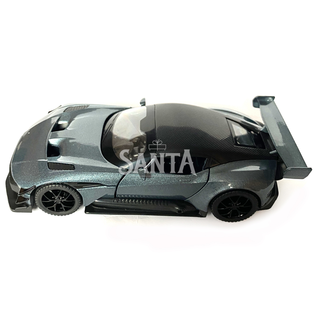 Игрушечная машинка металлическая Aston Martin Vulcan, астон мартин, серая, звук, свет, инерция, откр двери, капот, Автоэксперт, 1:32,14,5*7*4,5 см (ТК-10601) - Фото 3 Игрушечная машинка металлическая Aston Martin Vulcan, астон мартин, серая, звук, свет, инерция, откр двери, капот, Автоэксперт, 1:32,14,5*7*4,5 см (ТК-10601) - изображение 3