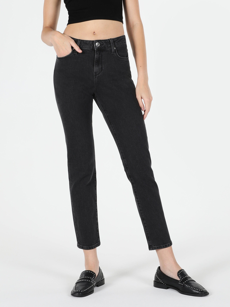 Джинси Slim Fit жіночі Colin's 703 Carla CL1062184DN42372 28-30 Чорні від Rozetka на платформі USKIDKA Акція на Джинси Slim Fit жіночі Colin's 703 Carla CL1062184DN42372 28-30 Чорні від Rozetka
