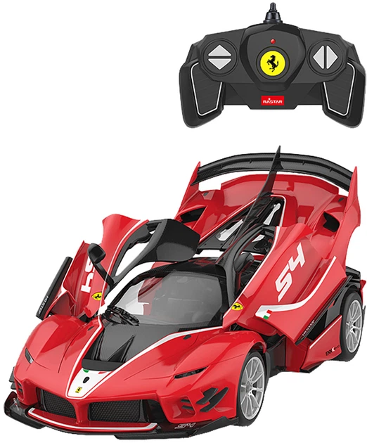 Автомобіль-конструктор Rastar Ferrari FXX K на радіокеруванні 1:18 Червоно-чорний (6930751317567) - зображення 4