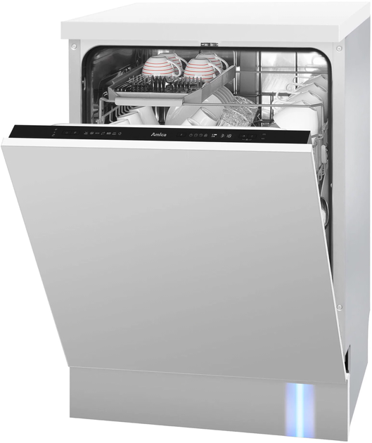 Вбудована посудомийна машина Amica DIM62D7TBOqH - зображення 2