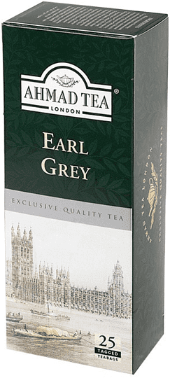 Чай Ахмад Earl Grey Граф Грей черн. 25шт*2г (16) - Фото 1 Чай Ахмад Earl Grey Граф Грей черн. 25шт*2г (16) - изображение 1