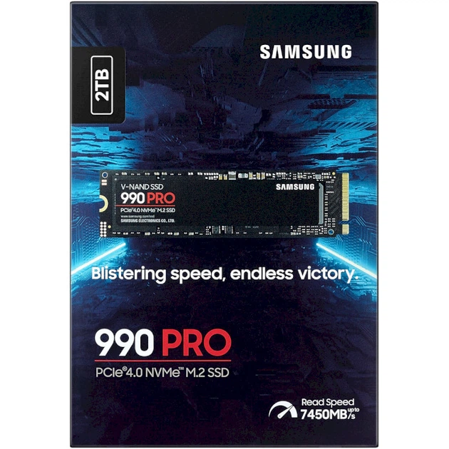 SSD накопитель 2 TB Samsung 990 PRO (MZ-V9P2T0BW) - изображение 5
