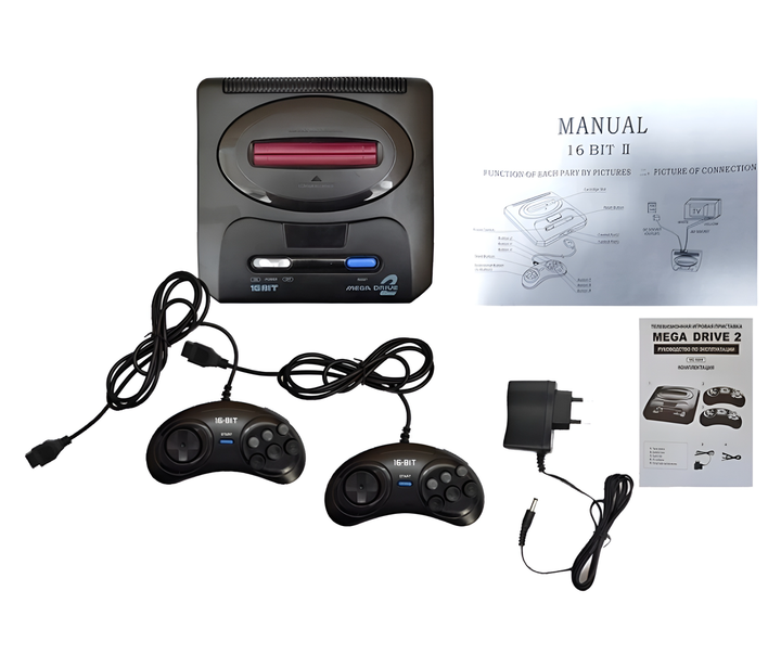 Игровая приставка sega mega drive 2 16 бит - изображение 5