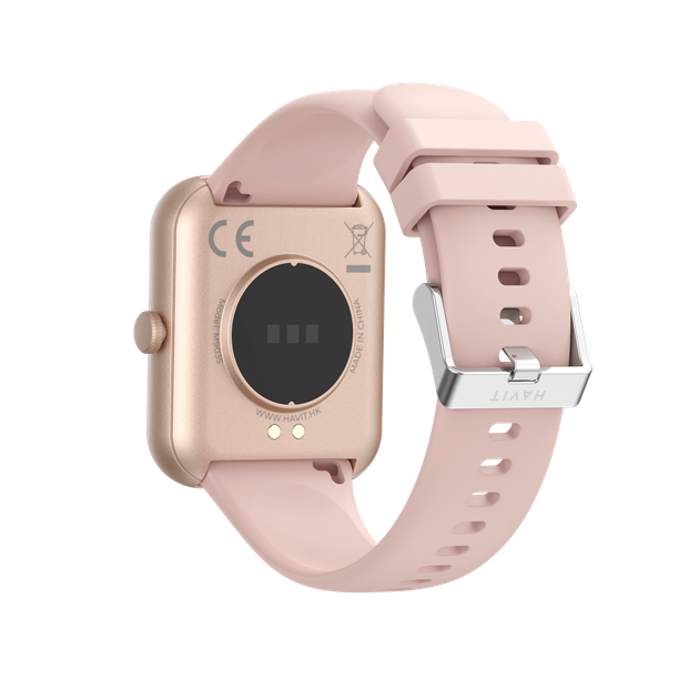 Смарт годинник havit hv-m9035 ip68 bluetooth pink - Фото 3 Смарт годинник havit hv-m9035 ip68 bluetooth pink - зображення 3