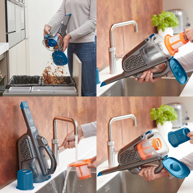 Акумуляторний пилосос Black+Decker BHHV320J - зображення 7