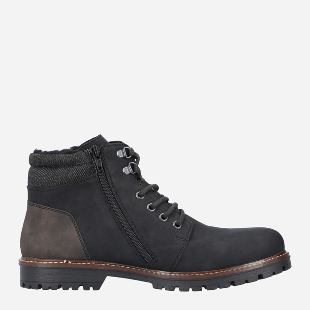 Чоловічі зимові черевики з мембраною Rieker F3611-00 40 26.1 см Чорні (4061811034765) - зображення 1