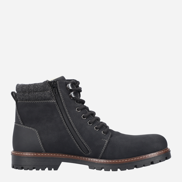 Чоловічі зимові черевики з мембраною Rieker F3642-00 46 30 см Чорні (4061811039869) - зображення 1