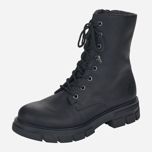 Жіночі зимові черевики високі Rieker Z9120-00 37 24.2 см Чорні (4060596180490) - зображення 2